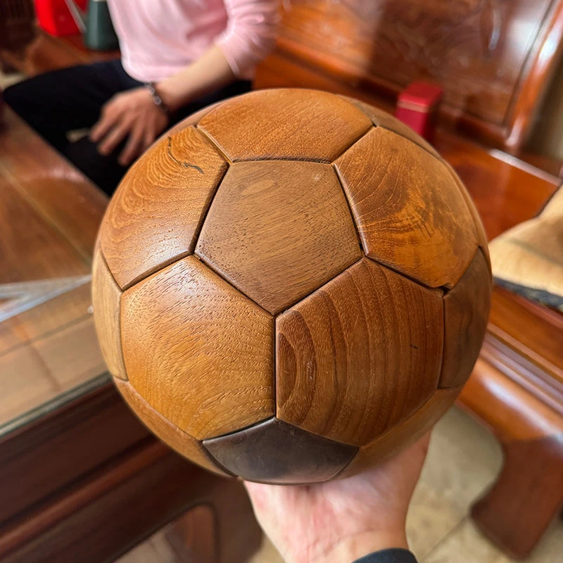 Wooden Football Trophy1