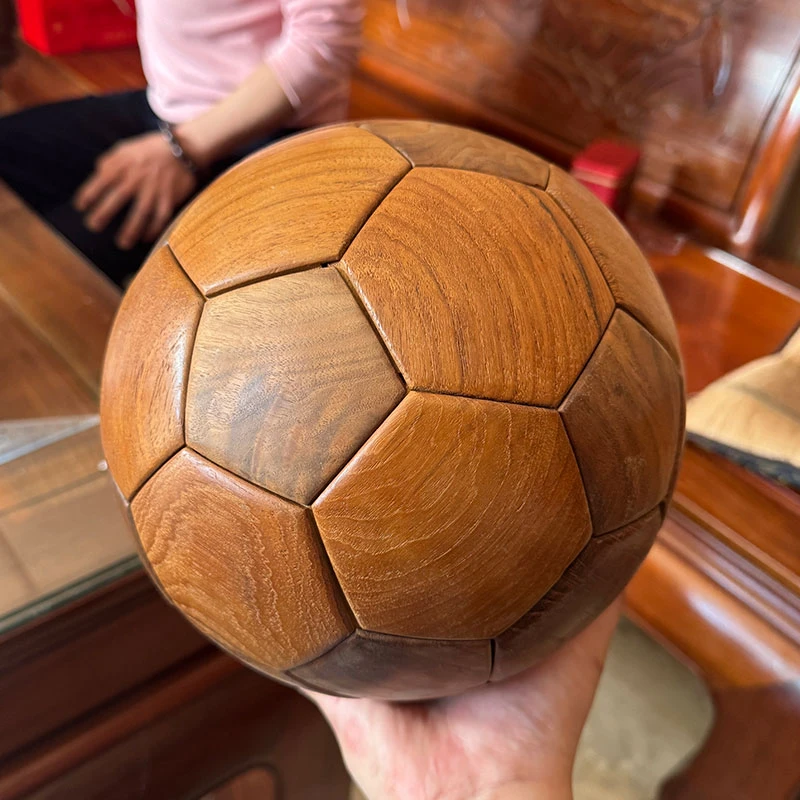 Wooden Football Trophy2