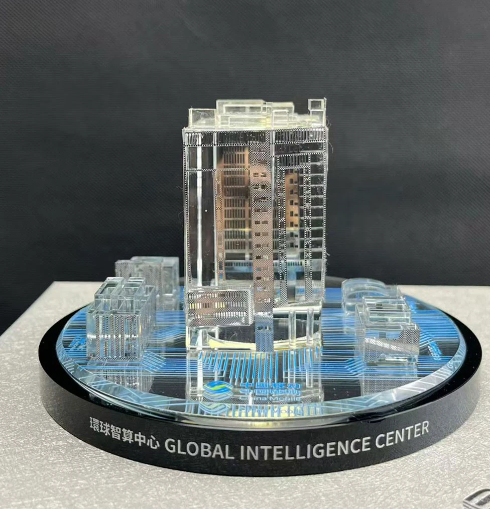 3D Crystal Building Model