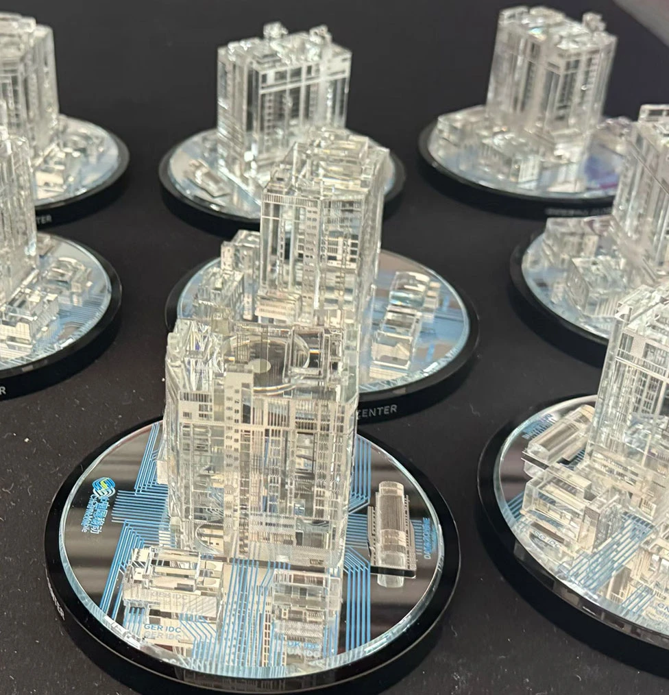 3D Crystal Building Model5