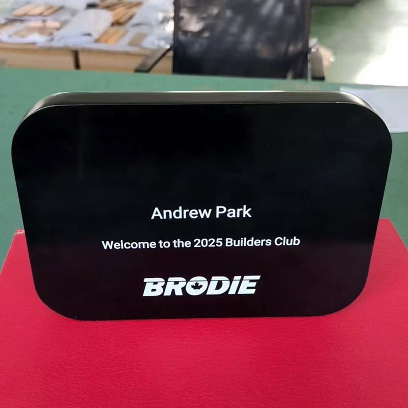 Custom Welcome Metal Plaque1