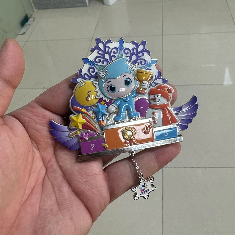 Winter Olympics-Themed Refrigerator Magnets1