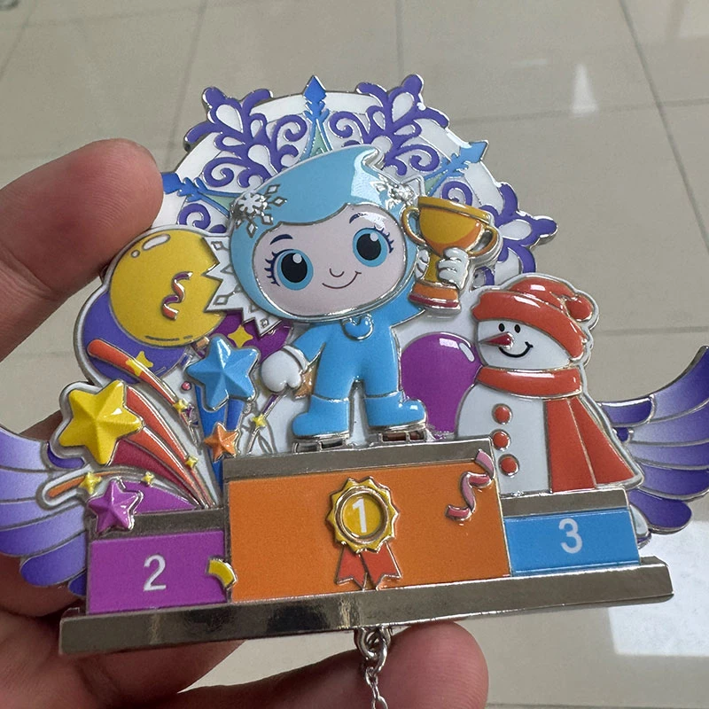 Winter Olympics-Themed Refrigerator Magnets3