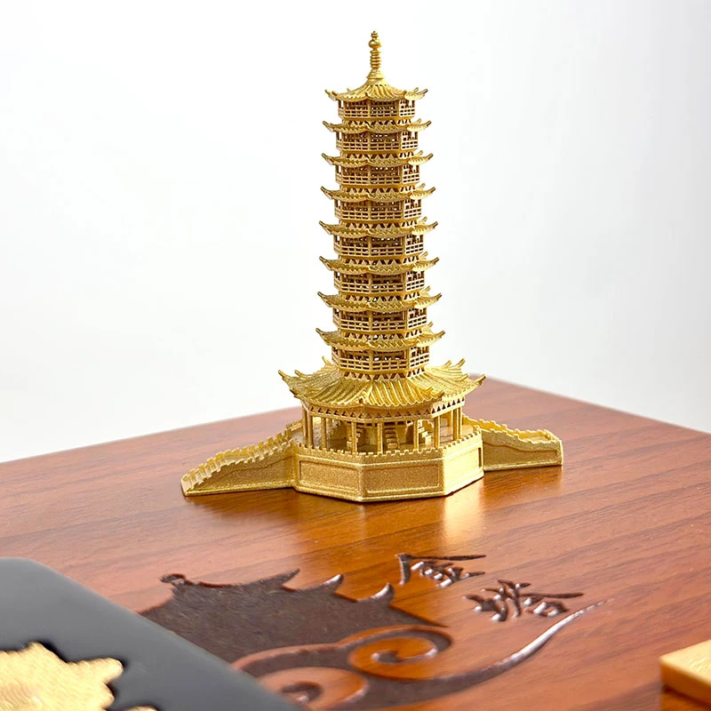 Custom Metal Building Model Souvenirs2