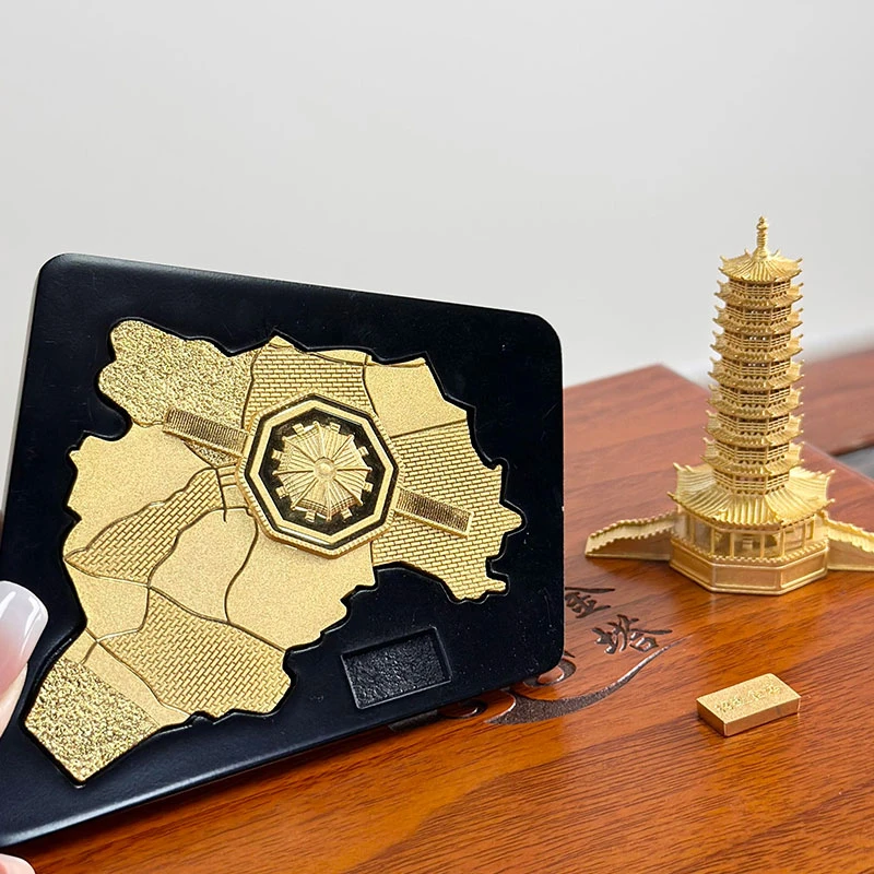 Custom Metal Building Model Souvenirs4