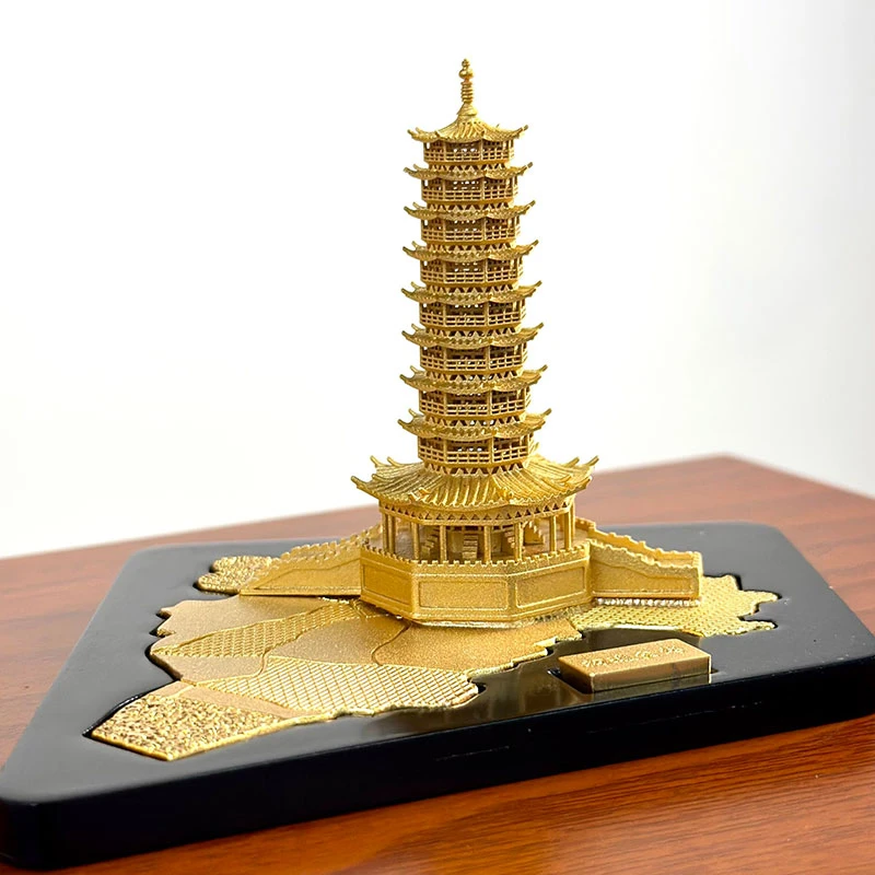 Custom Metal Building Model Souvenirs5