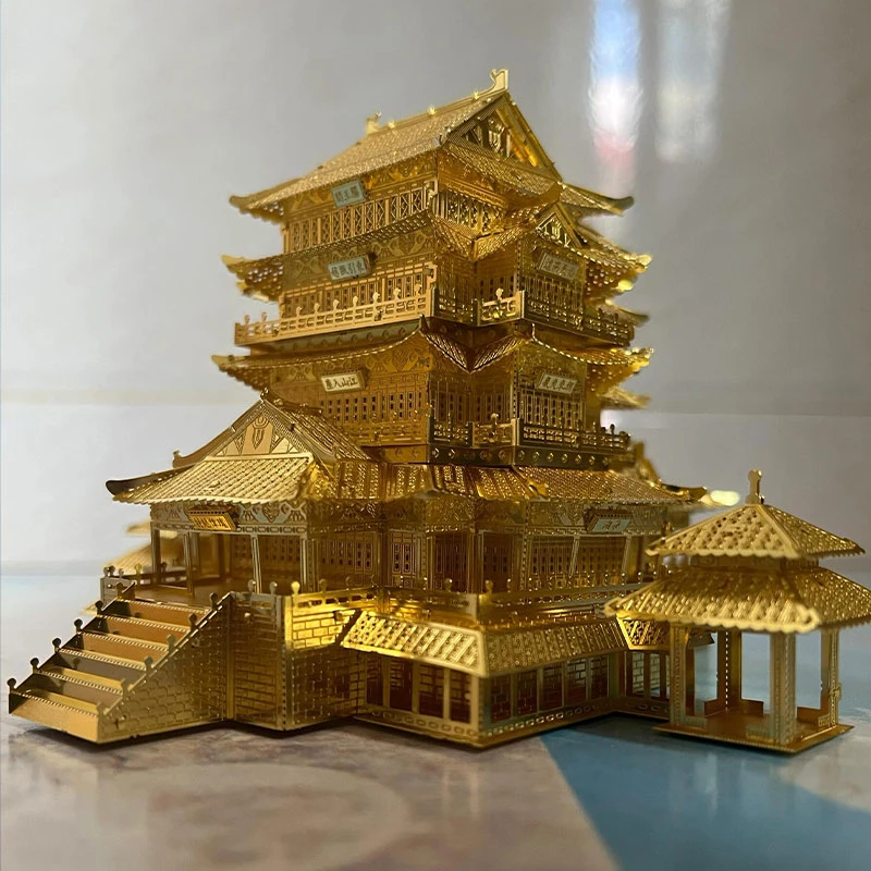 Custom Pure Copper Building Model2