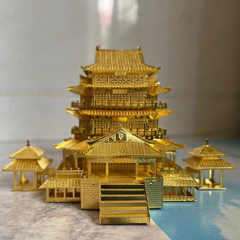 Custom Pure Copper Building Model3