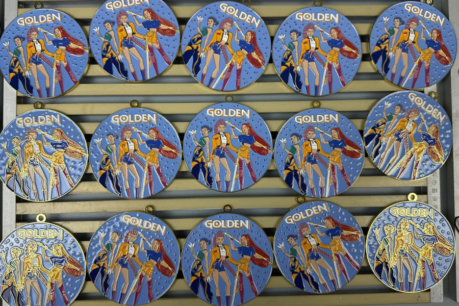 Custom metal pendant medals5