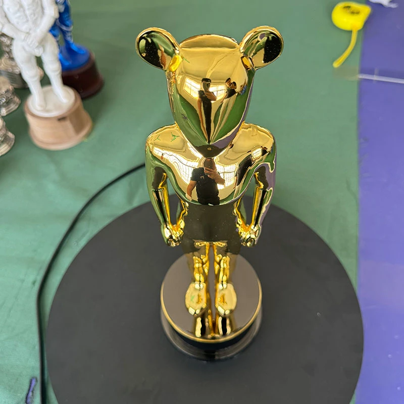 Electroplated Polished Metal Trophy4