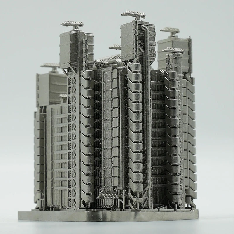 Lloyd's Building metal model1