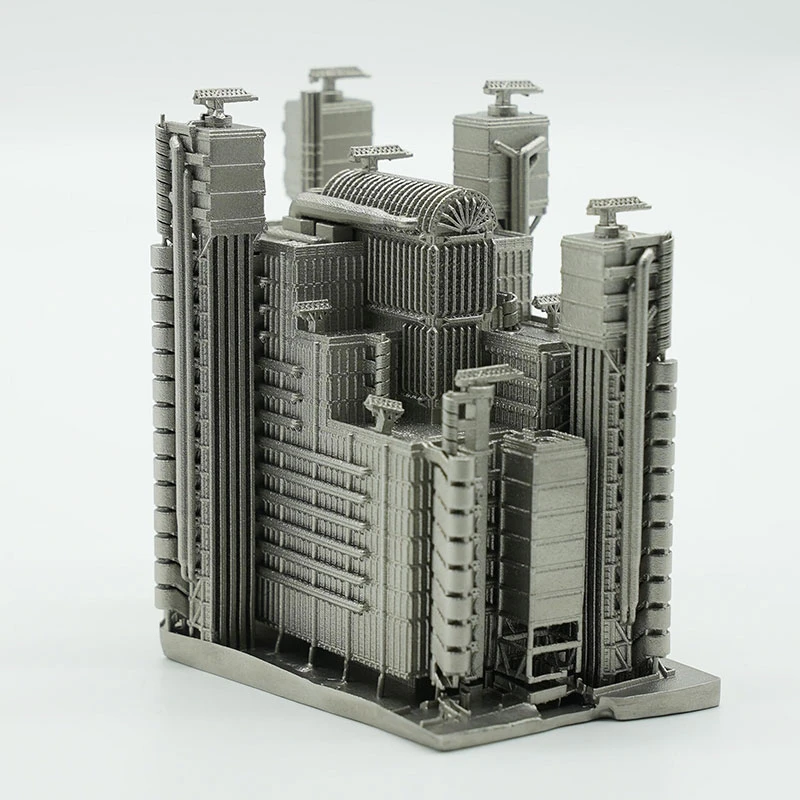Lloyd's Building metal model2