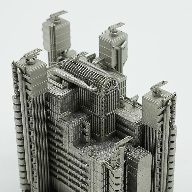 Lloyd's Building metal model3
