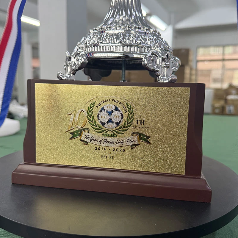 Large metal sports trophy4