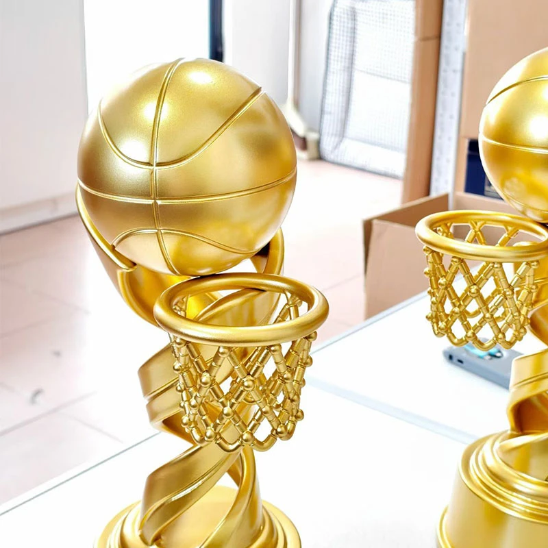 Personalized basketball trophy2