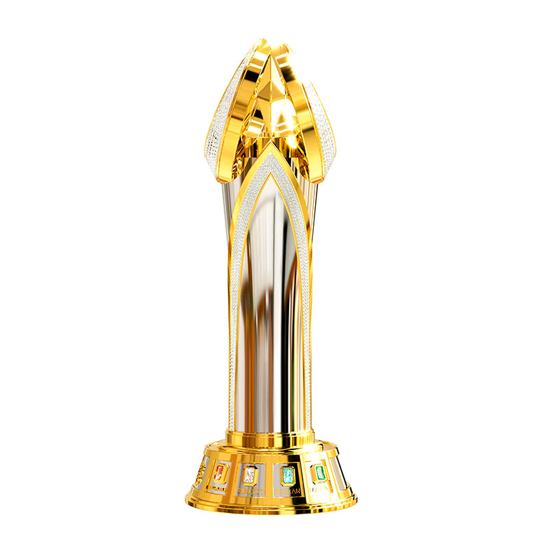 Diamond studded tournament trophy - MC ART AWARDS Diamond studded tournament trophy1