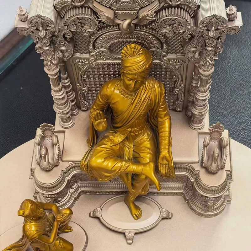 Custom Metal Sculpture - MC ART AWARDS BAPS Swaminarayan Akshardham sculpture2