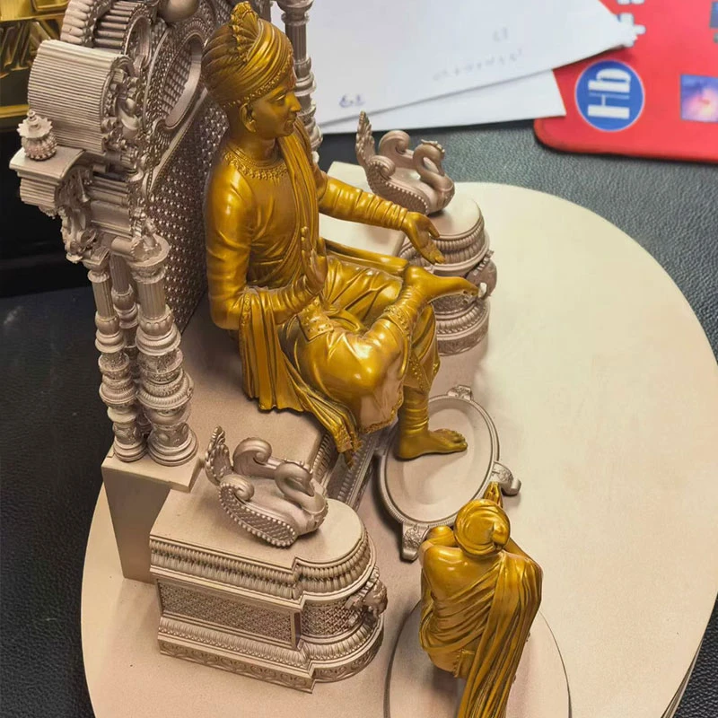 Custom Metal Sculpture - MC ART AWARDS BAPS Swaminarayan Akshardham sculpture3