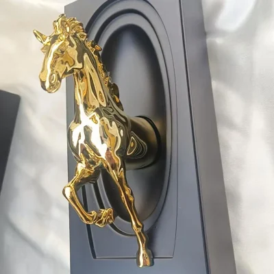2026 Gold Silver Bronze Horse Trophy3