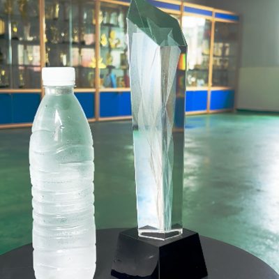 3D Corroded Crystal Trophy