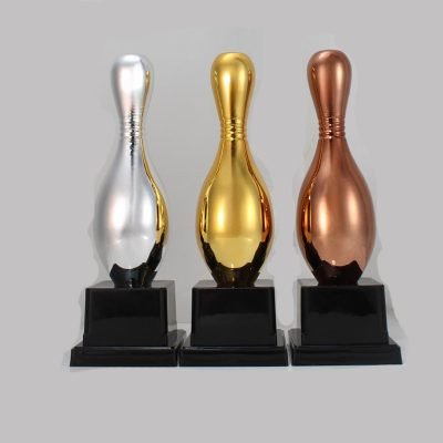 Bowling ball trophy 3-1