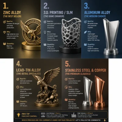 Choosing the Right Metal for Your Trophies1