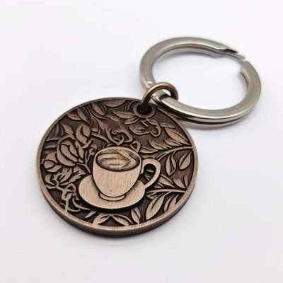 Coffee key chain