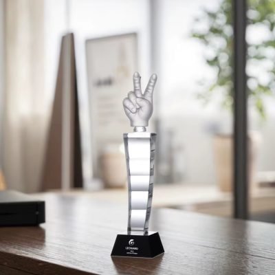 Company annual award trophy4