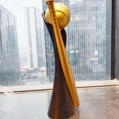Creative Baseball Metal Trophy3 Creative Baseball Metal Trophy3