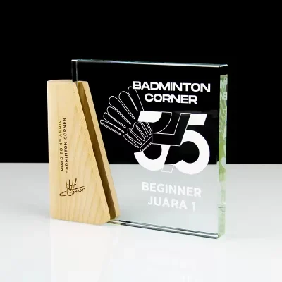 Crystal Wood Trophy Plaques1