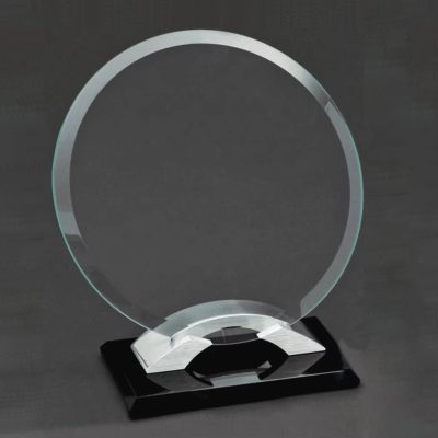 Crystal plate trophy-02