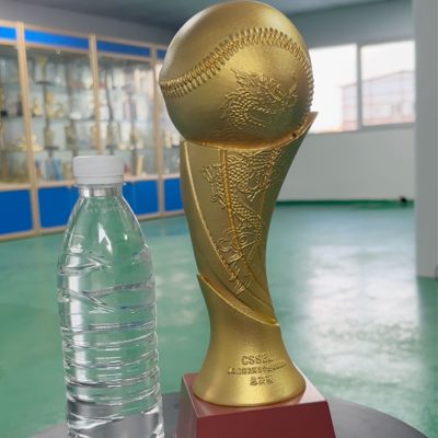 Custom Baseball Metal Trophy