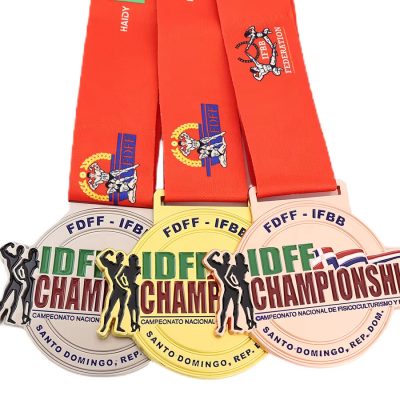 Custom Bodybuilding Competition Medals11-3