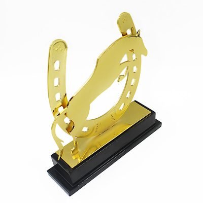 Custom Stainless Steel Horse Trophy-02
