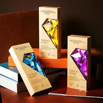 Custom Wood creative award names​ 01