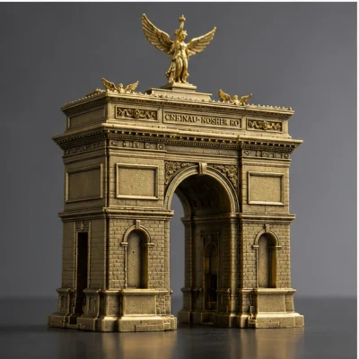Custom-made model of the Arc de Triomphe in the United States2
