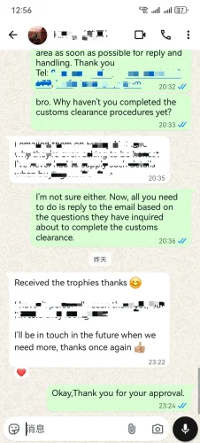 MC ART AWARDS,trophy custom,medal custom,Badge Custom,Award custom - Trophy Medal Badge Commemorative Coin Keychain Fridge Magnet Ornament Model Design wholesale custom supplier Customers-real-comments-on-MC-ART-AWARDS11