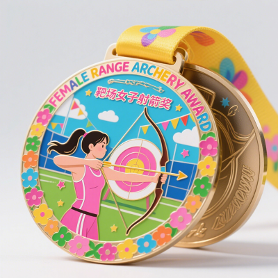 Customized Metal Archery Trophy3