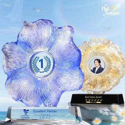 Excellent Partner Glass Trophy-06
