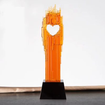 Glaze Heart Trophy Custom1