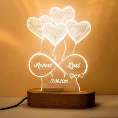 Heart acrylic Ornaments 35-3