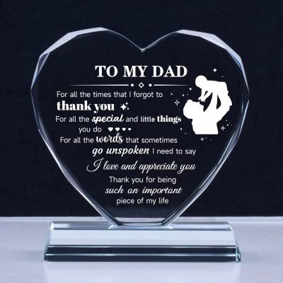 Heart glass trophy award​-01