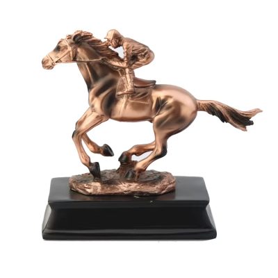 Horse Racing Resin Trophy-01