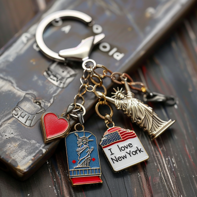 LOGO key chain 33-1