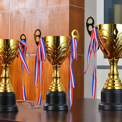 Large Metal cup plastic base