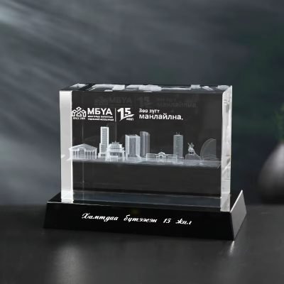 Laser Etched Crystal Souvenir-01
