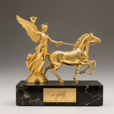 Metal Horse Trophy1