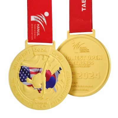 Metal Taekwondo Medal Factory-03