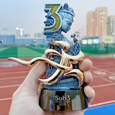 Metal marathon trophy medal1 Metal marathon trophy medal1