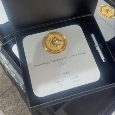 Metal plaque for the Year of the Horse